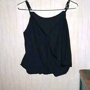 Black tank top